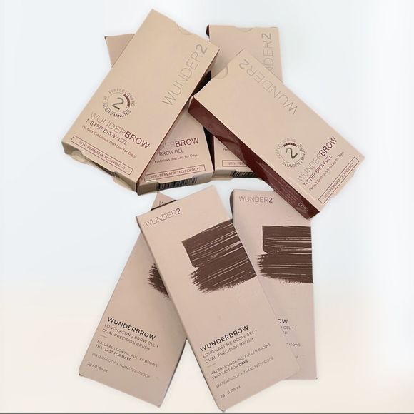 NEW WUNDER2 WUNDERBROW Waterproof Eyebrow Gel Long Lasting Eye Brow Make Up - Picture 2 of 13